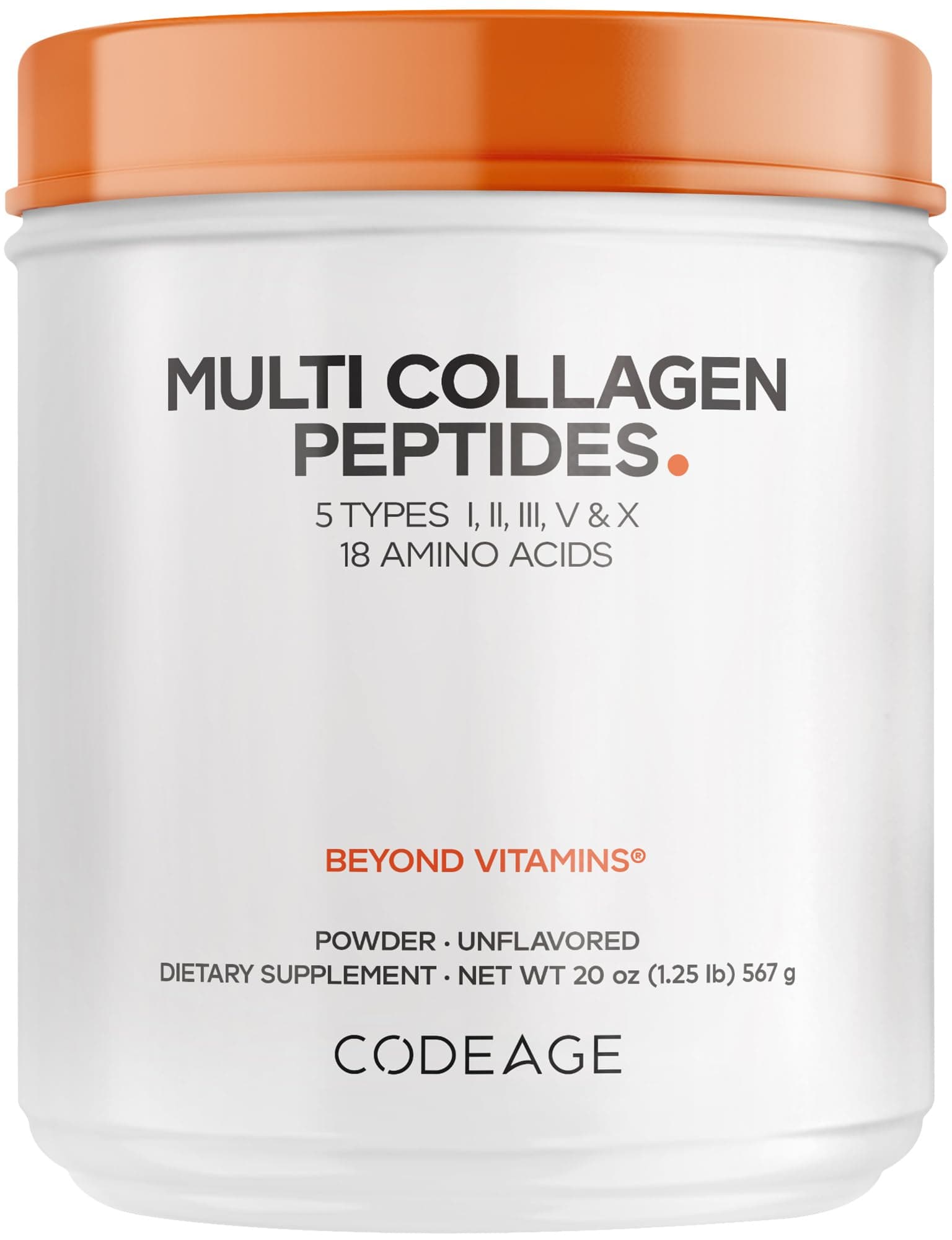 Code Age Multi-Collagen Protein Powder Hydrolyzed 20oz