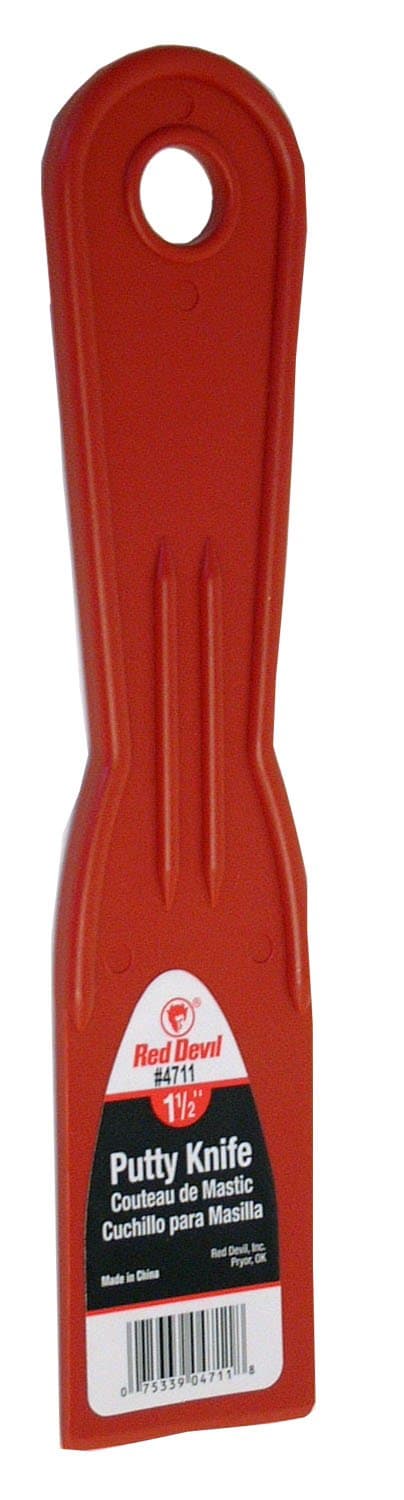 Red Devil 4711 1.5" Plastic Putty Knife