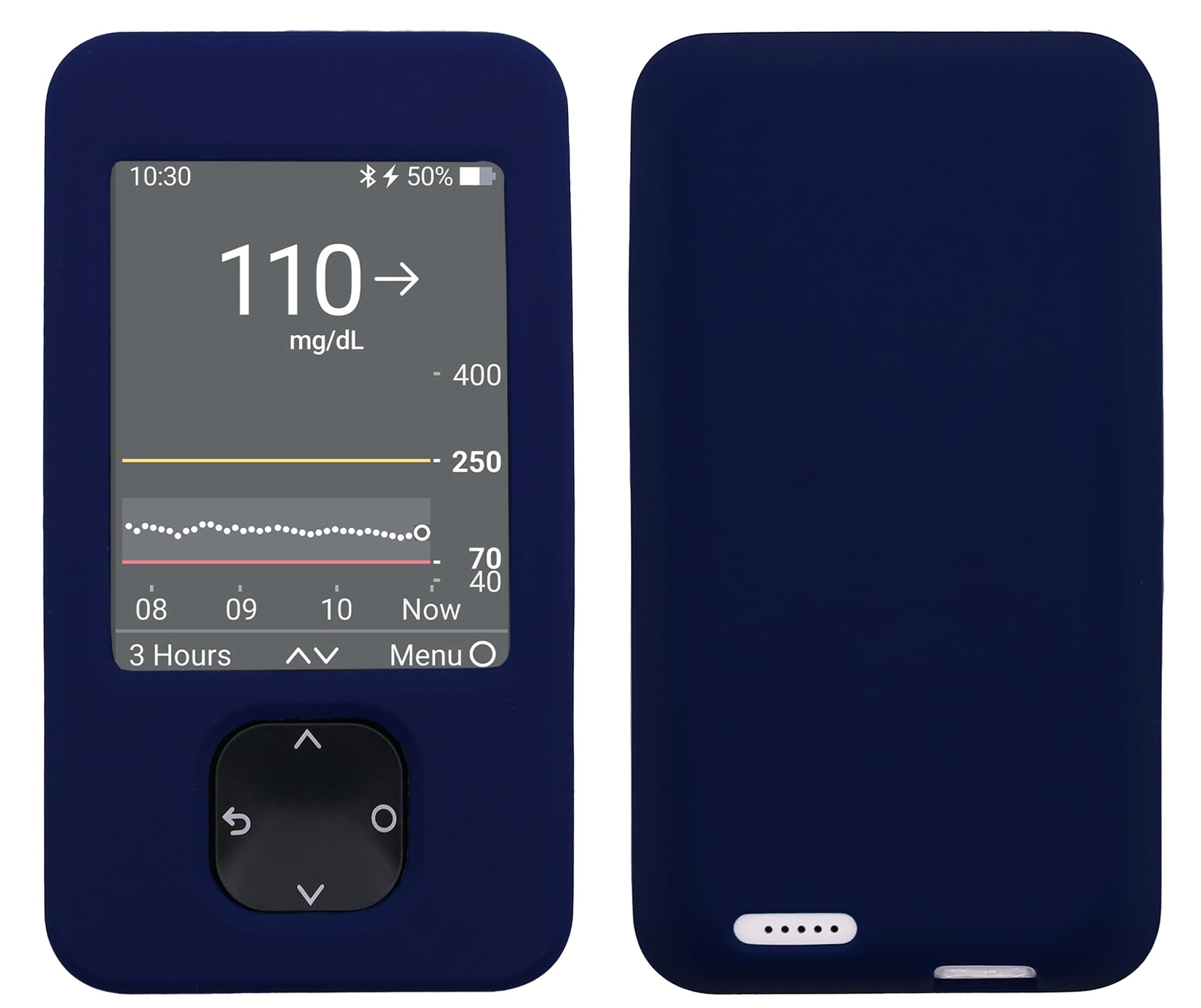 Silicone Soft Case for Dexcom G7 Receiver (Navy)