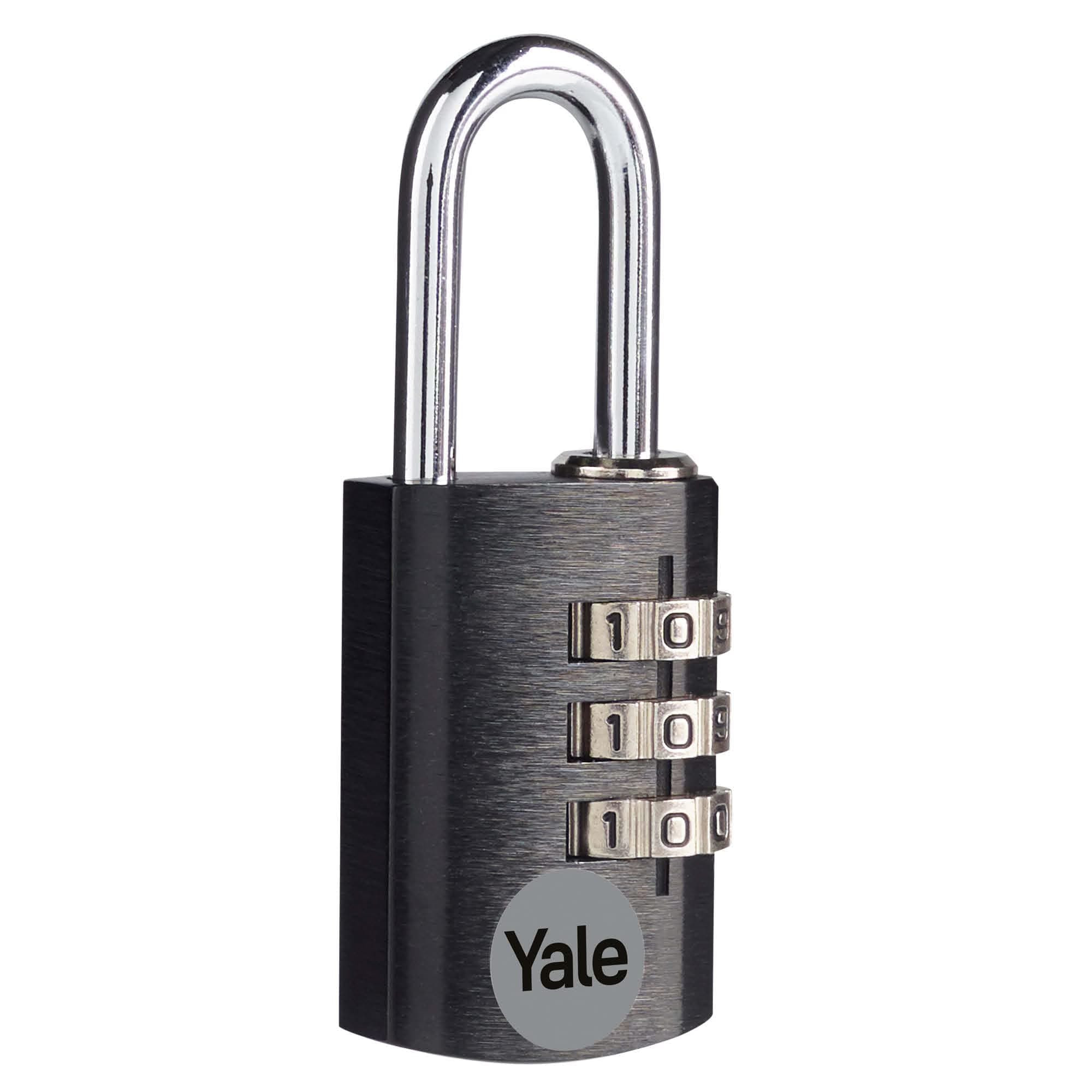 Aluminium combination padlocks