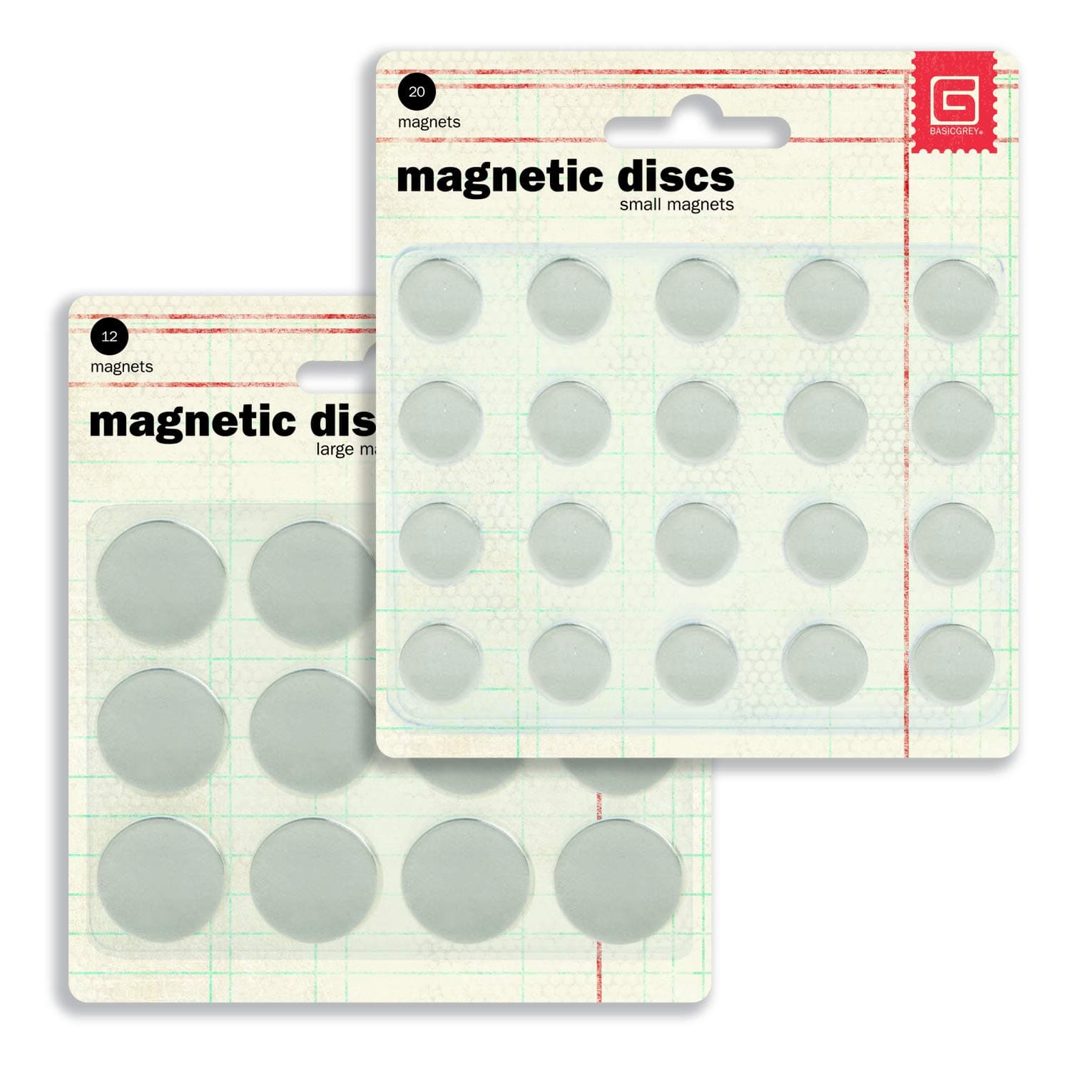 Basic Grey Combo Magnets