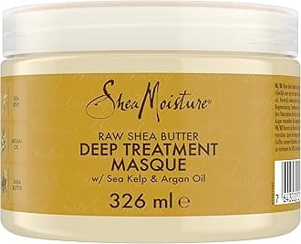 Raw Shea Butter Deep Hair Treatment Mask silicone and sulphate free hair mask for dry, damaged or transitioning hair 326 ml