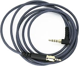 Replacement Audio Cable Compatible with Sennheiser Game ONE, Game Zero, PC 373D, GSP 350, GSP 500, GSP 600 Gaming Headsets 1.3m/4.3ft