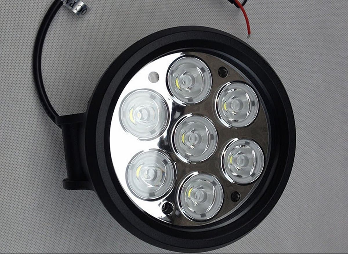 6-Inch Chip Round Work Lights Led Engineering Work Lights Off-Road Roof Lighting 70W