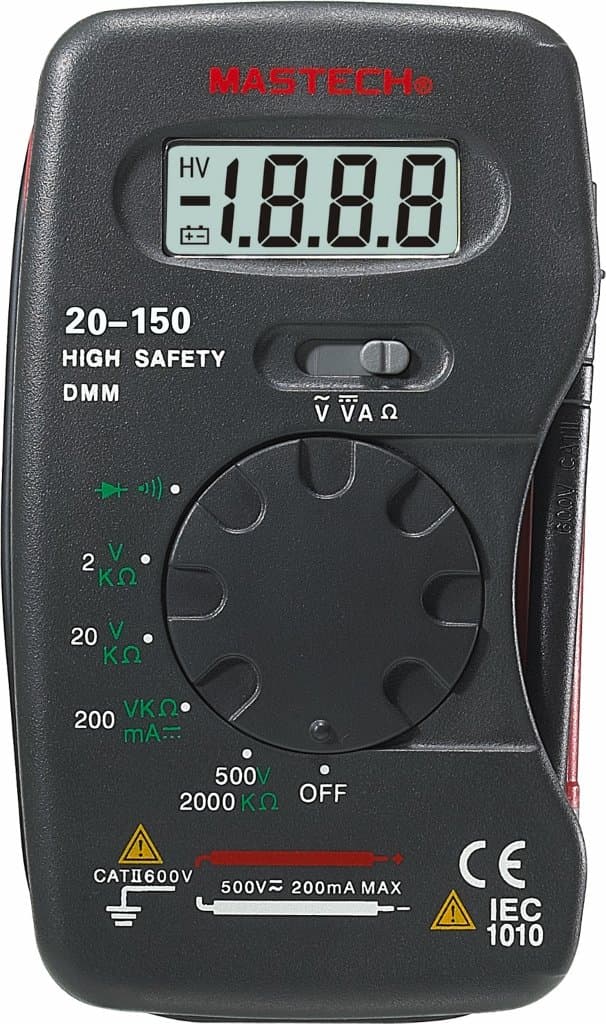 Mastech M300 Mini Digital Pocket Multimeter 13-Range