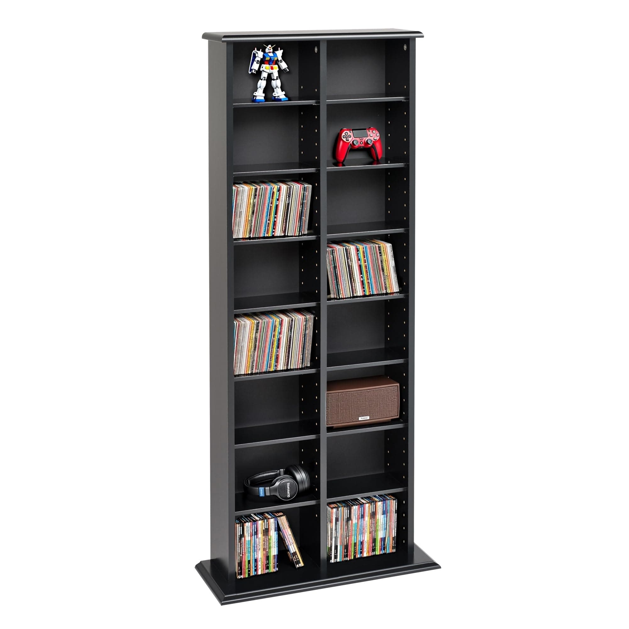 22" Double Tower Media Storage