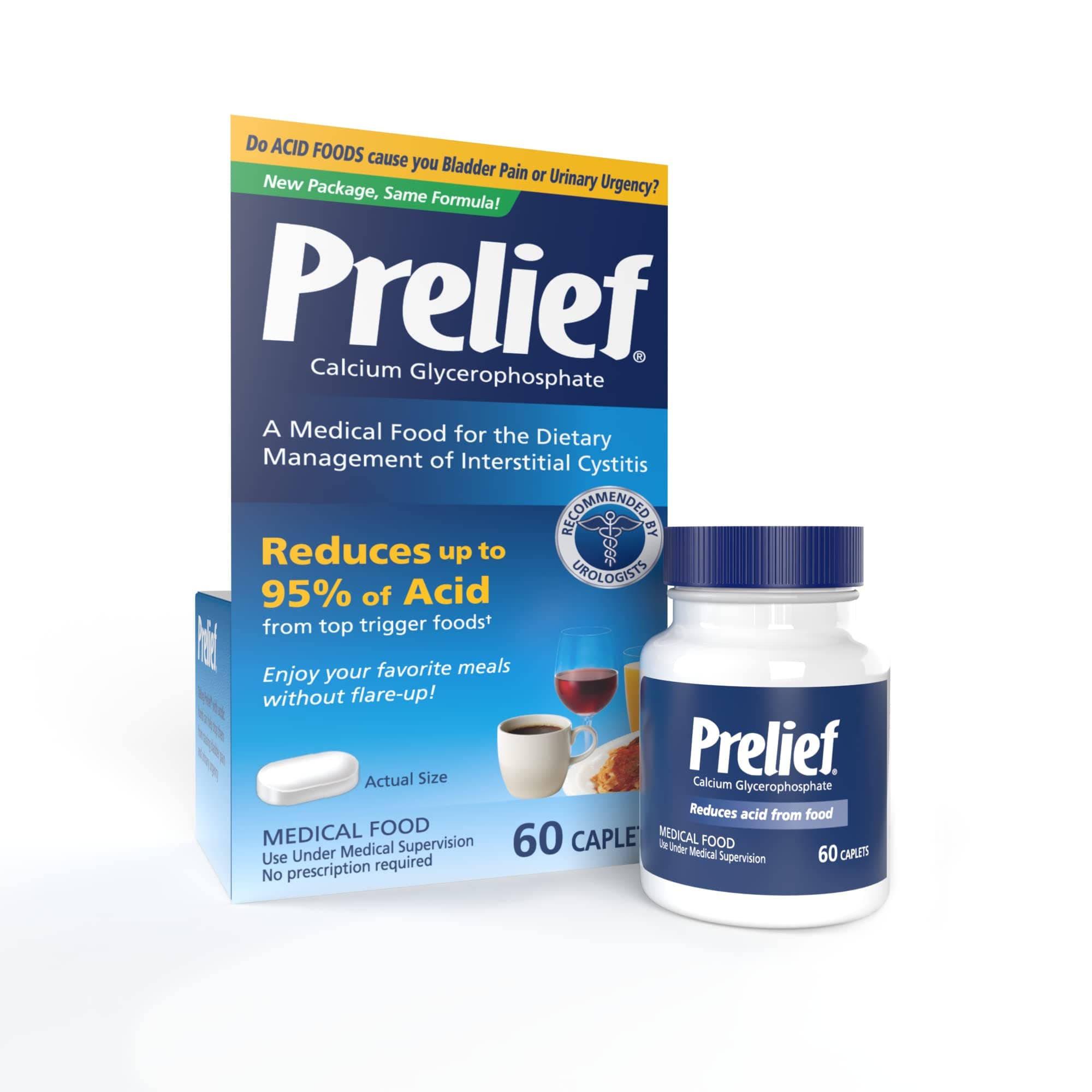 Prelief Dietary Supplement 60 Caplets