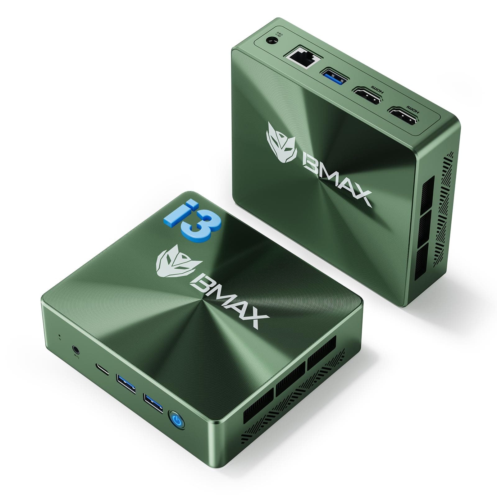 Bmax B6 Plus Mini PC Intel 10h Gen Core i3-1000NG4(Up to 3.2GHz) 12GB LPDDR4/512GB NVMe SSD, Mini Desktop Computers with Wi-Fi 5/4K Triple-Display/Type-C/HDMI 2.0/BT4.2 for Home/Pro Work/Students