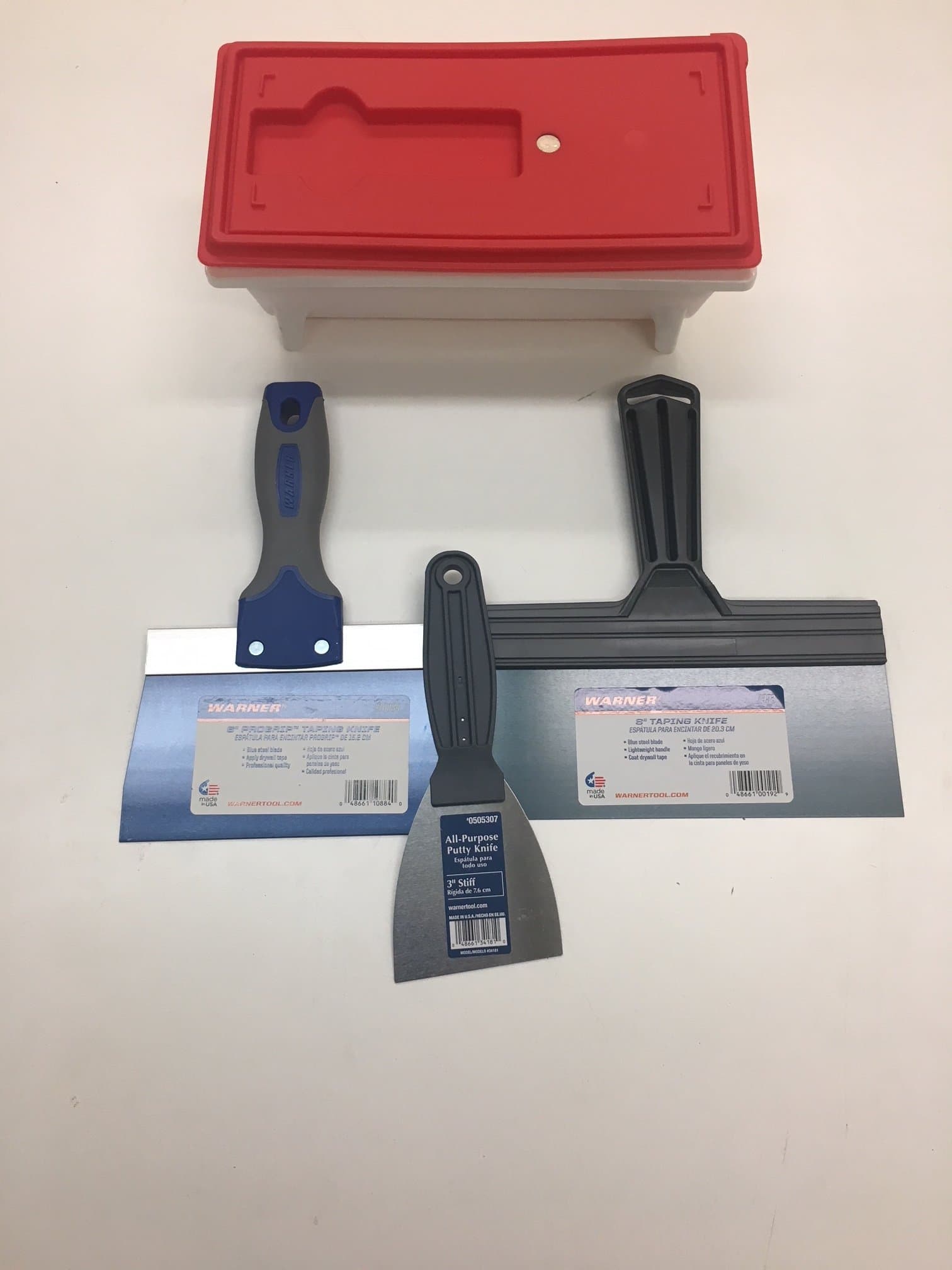 Drywall Mud Pan w/ Lid Bundle