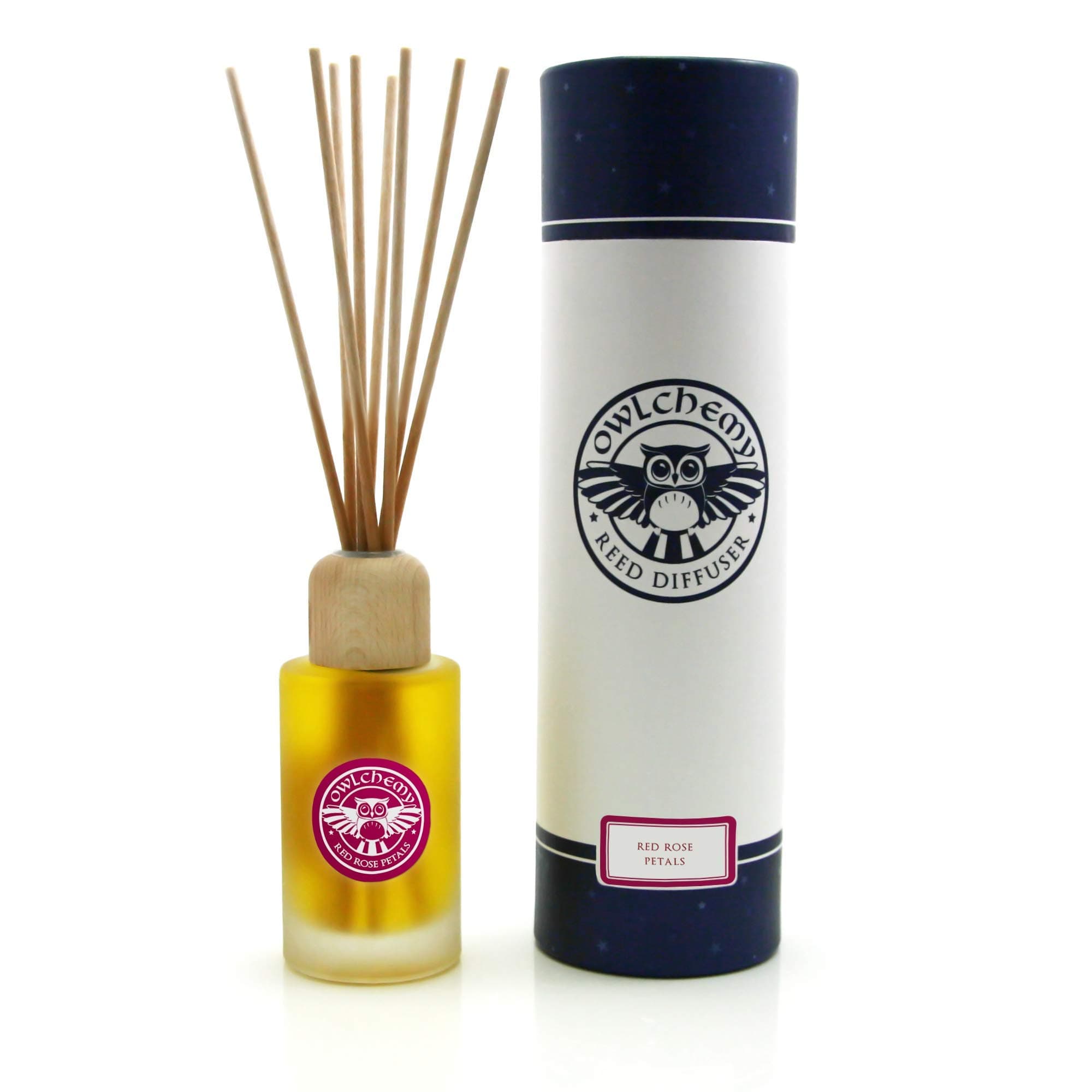 Owlchemy Reed Diffuser, Red Rose Petals, One size