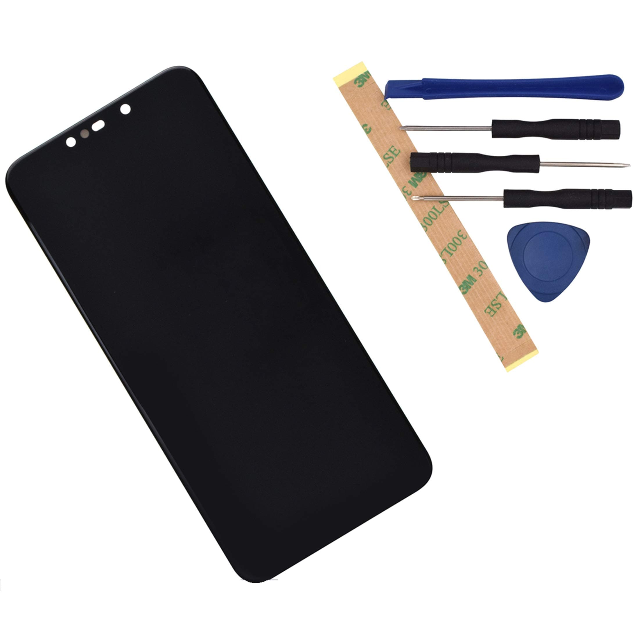 Full LCD Display Touch Screen Digitizer Assembly Compatible with Huawei Mate 20 lite Black【Without Frame】