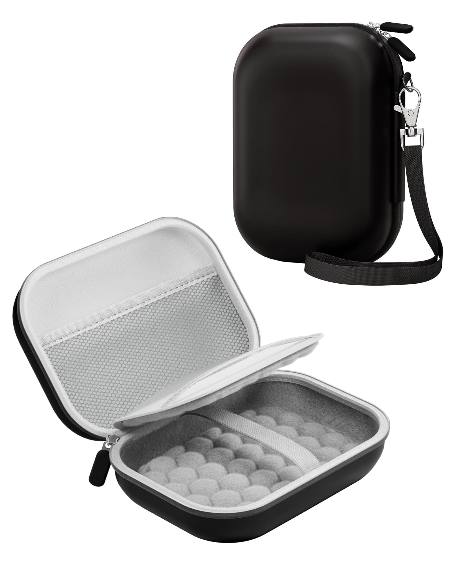 Kodak Pixpro Camera Case, Small Digital Camera Case for Kodak Pixpro FZ55/FZ53/FZ45/FZ43, All in One Digital Cameras Travel Box for Kids -Black