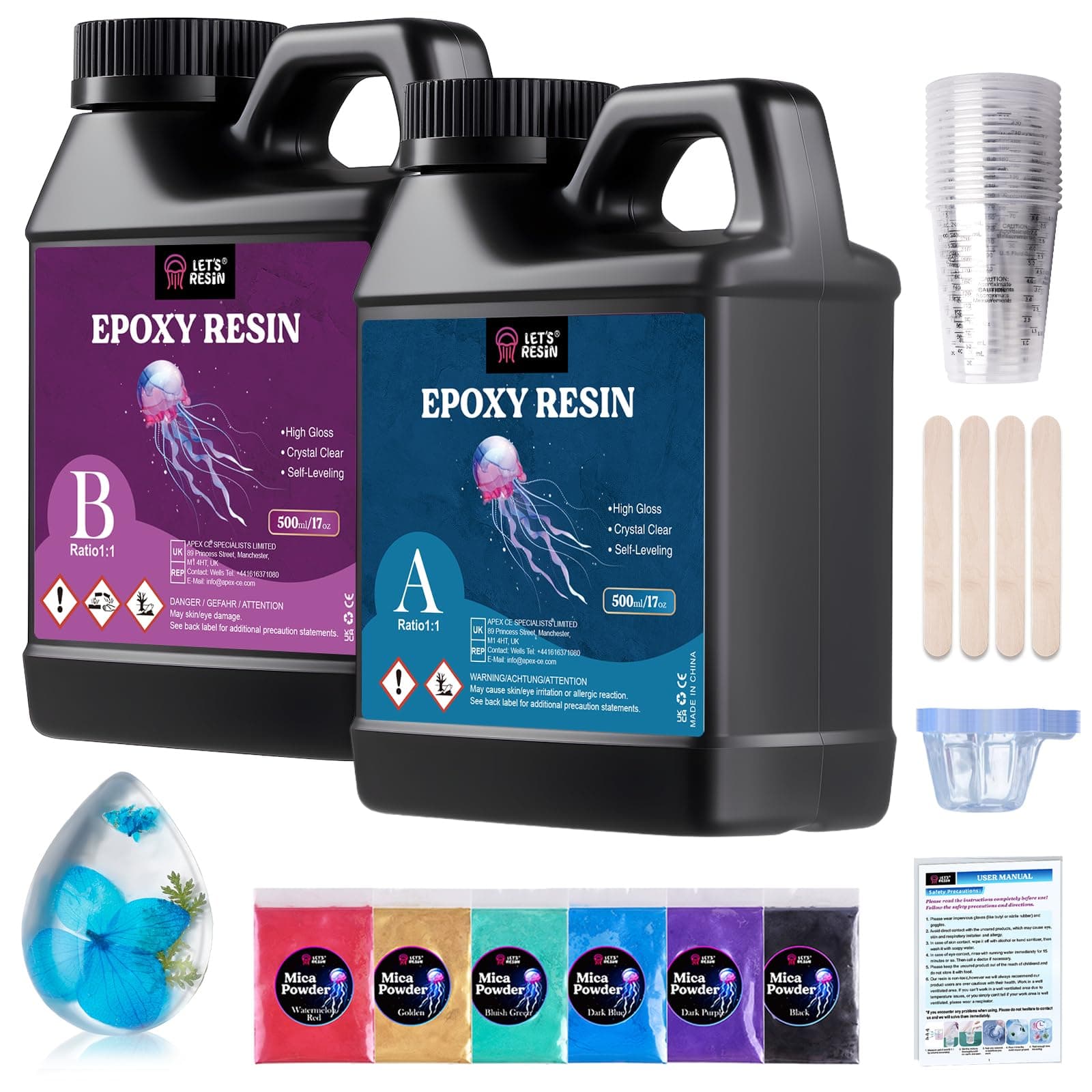 1L Epoxy Resin Kit