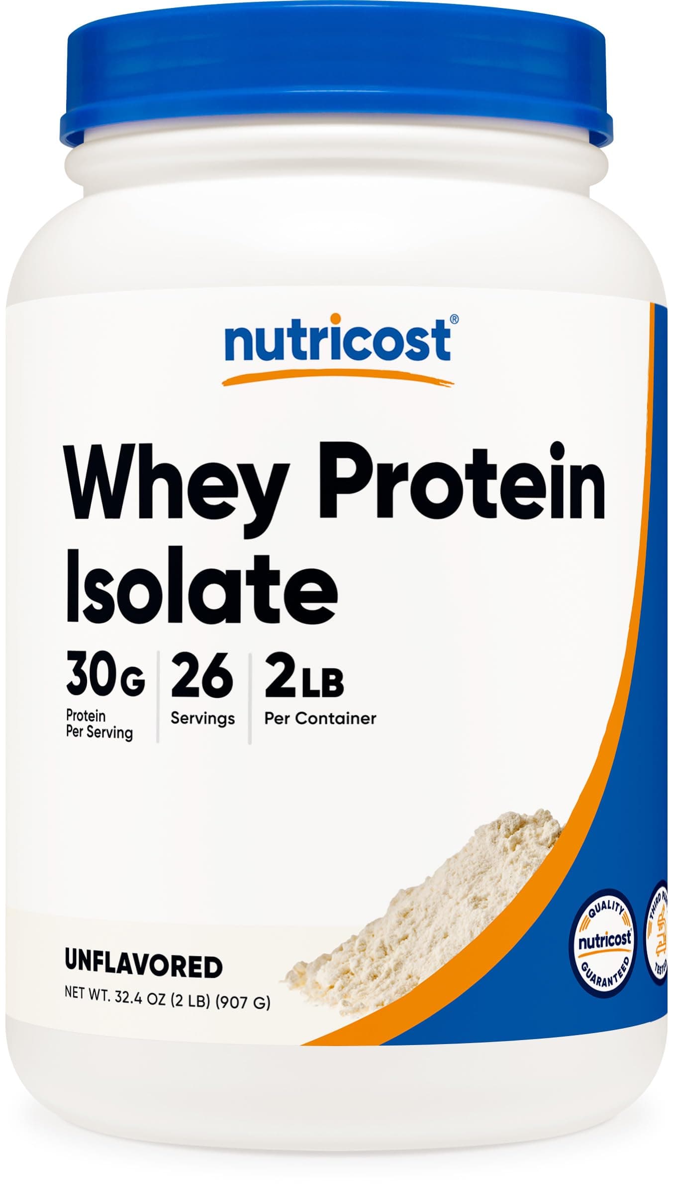 Whey Protein Isolate (Unflavored) 2LBS