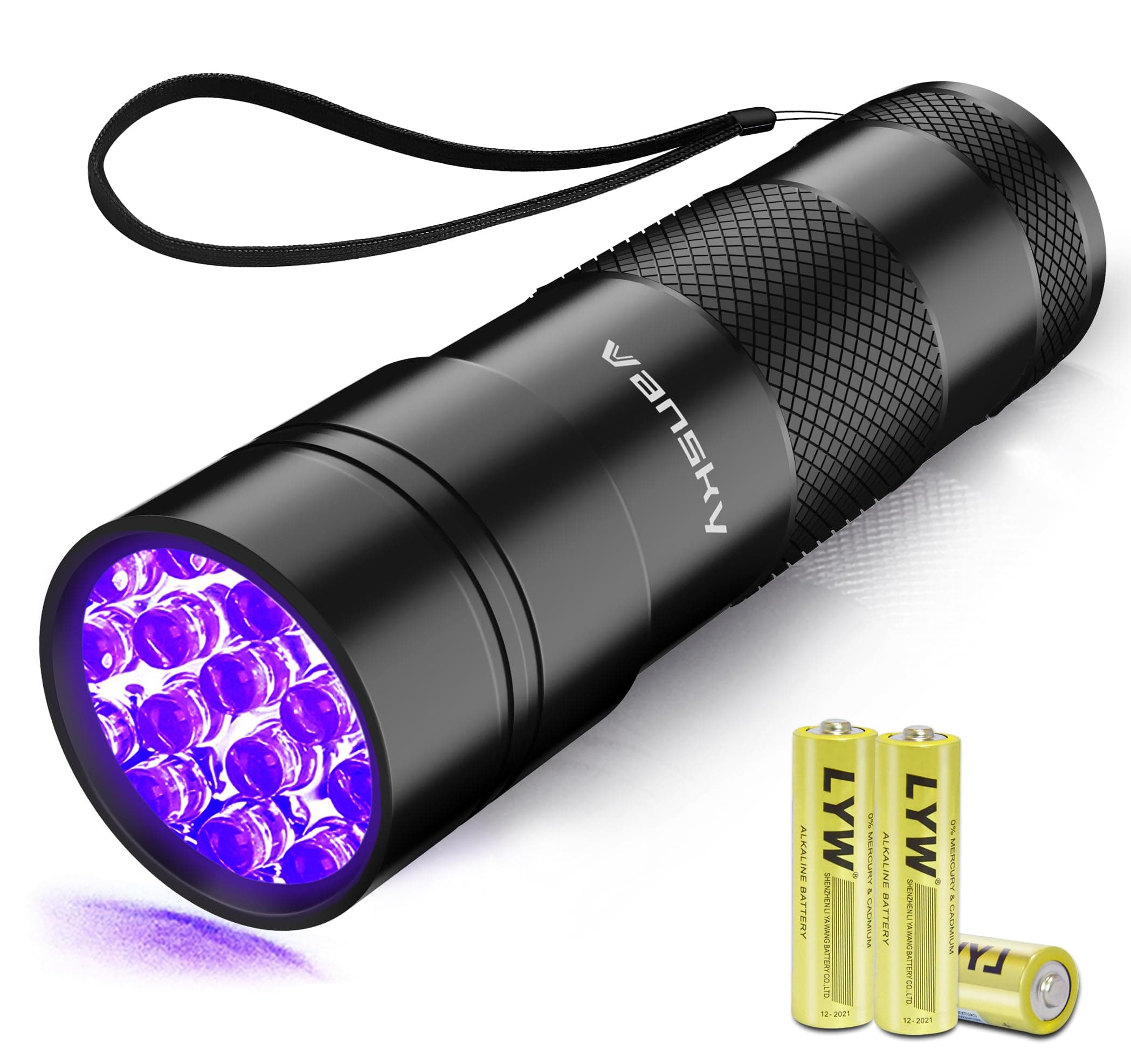 UV Light Flashlight 12 LED