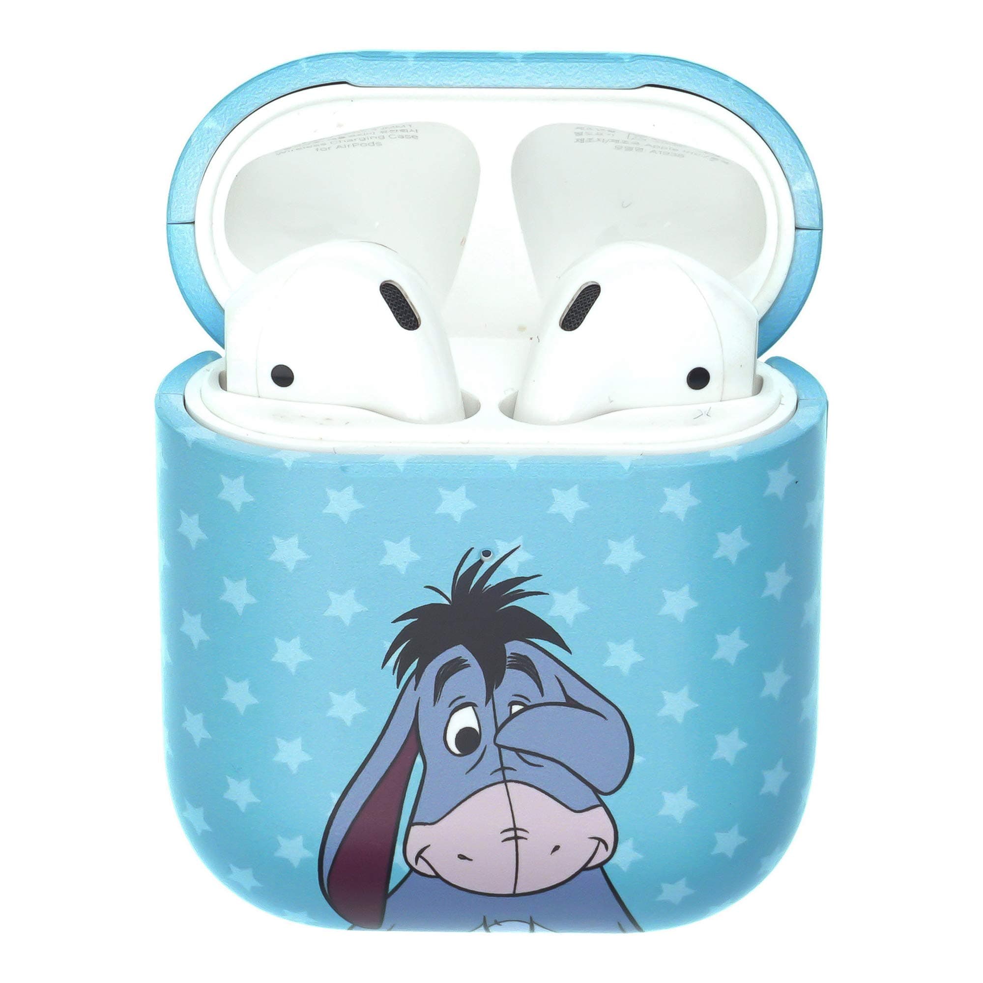 Eeyore Compatible with AirPods Case Protective Hard PC Shell Cute Cover - Hide Eeyore