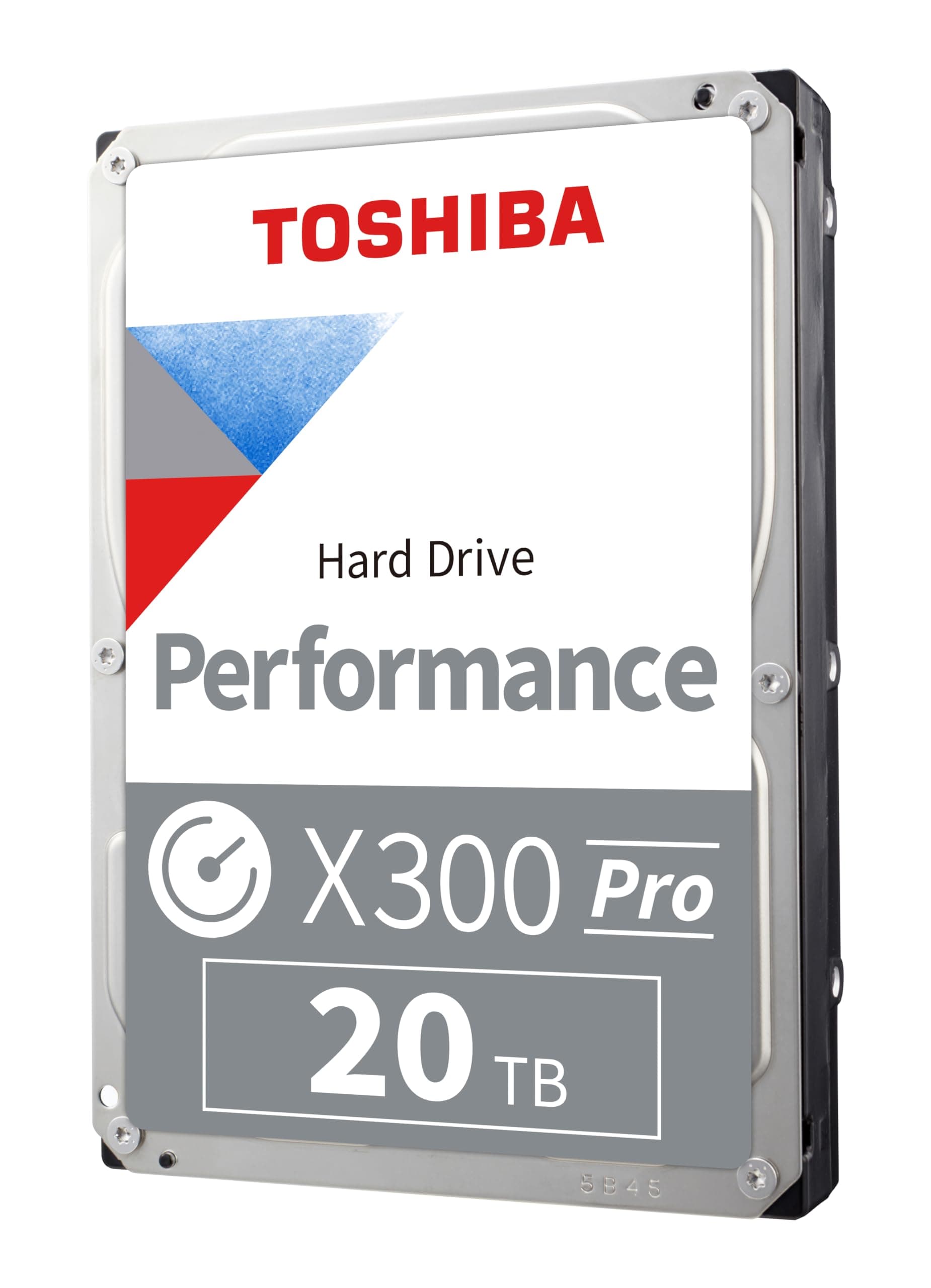 X300 PRO 20TB High Workload Performance for Creative Professionals 3.5-Inch Internal Hard Drive – Up to 300 TB/Year Workload Rate CMR SATA 6 Gb/s 7200 RPM 512 MB Cache - HDWR62AXZSTB