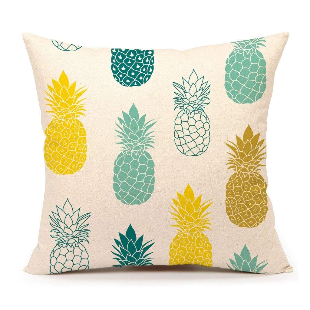 Pineapples Throw Pillow Cover