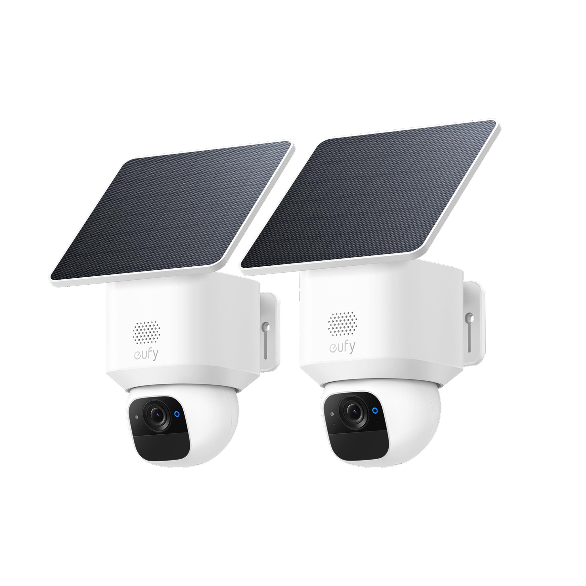 SoloCam E30, 2 Pack, Security Cameras Wireless Outdoor, Solar Camera Outdoor Wireless, 360° Pan, AI Tracking, 2K Clarity, No Monthly Fee