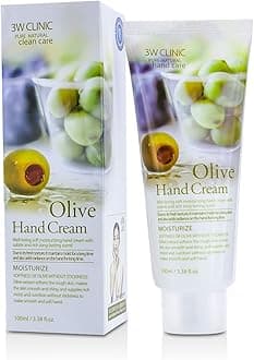3W Clinic Hand Cream - Olive 100ml/3.38oz