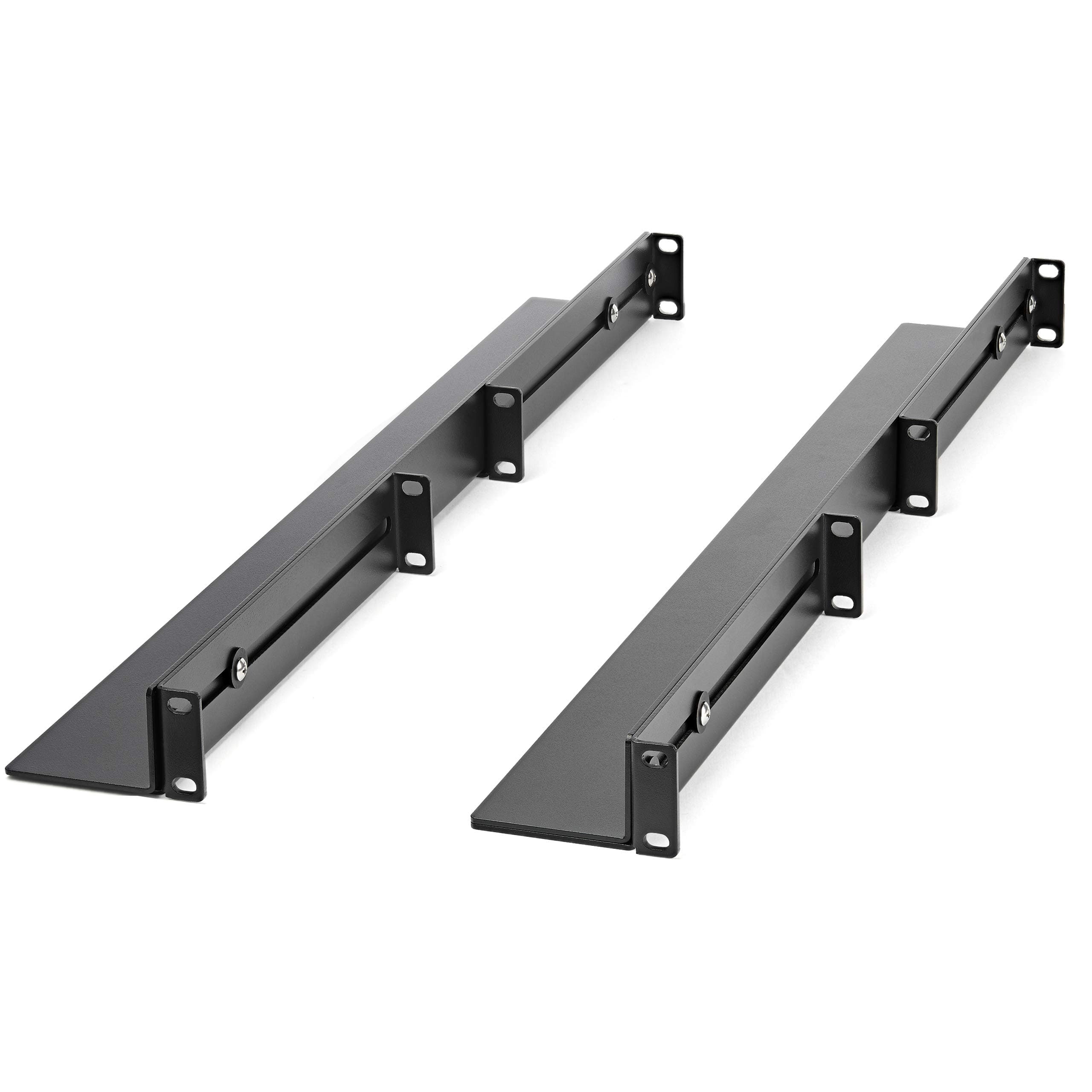 StarTech.com 19" Rack Rail/1U/Adjustable Depth (24"-36") / 4-Post Universal Rackmount Rail/HPE ProLiant & Dell PowerEdge Compatible UNIRAILS1UB