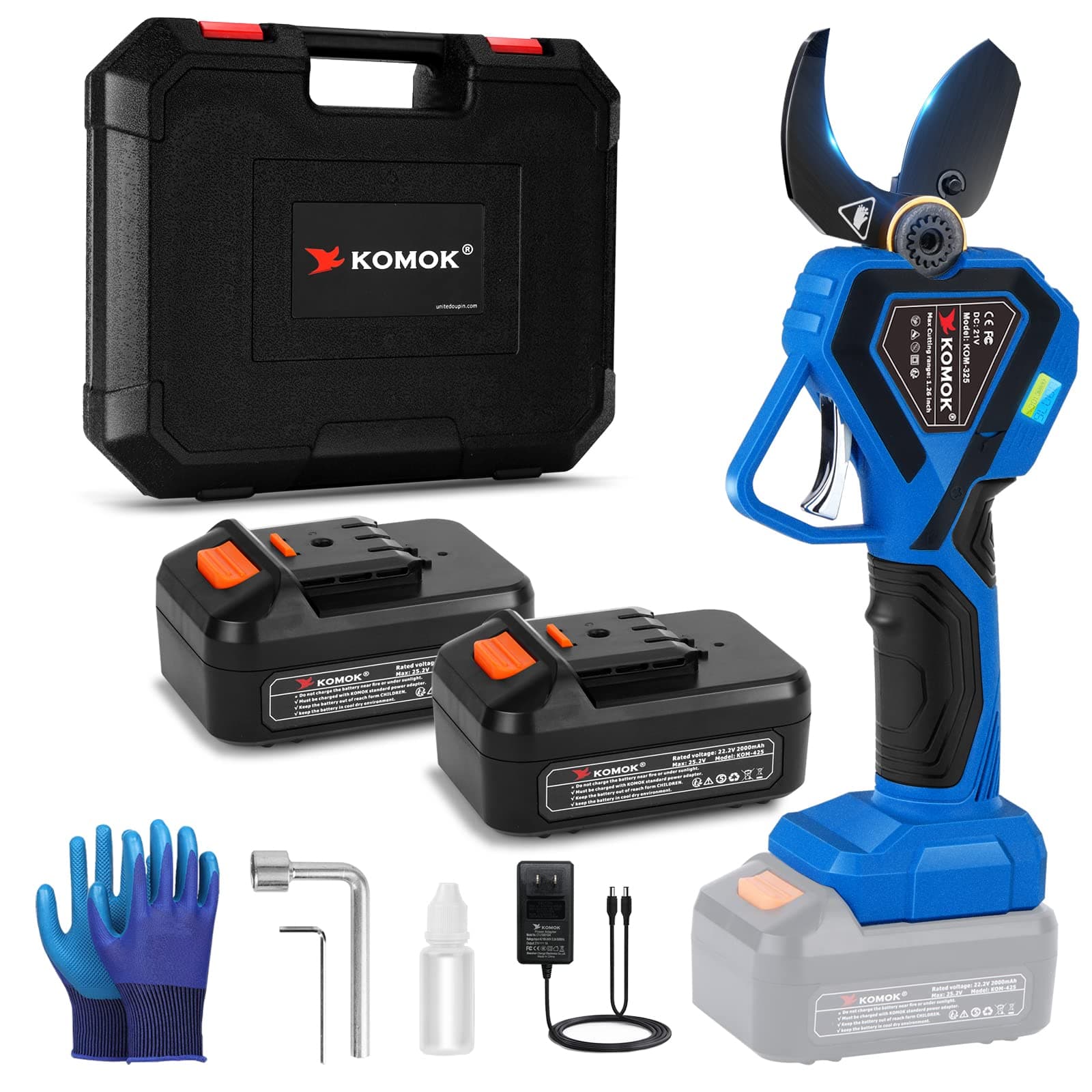 1.2" electric pruners