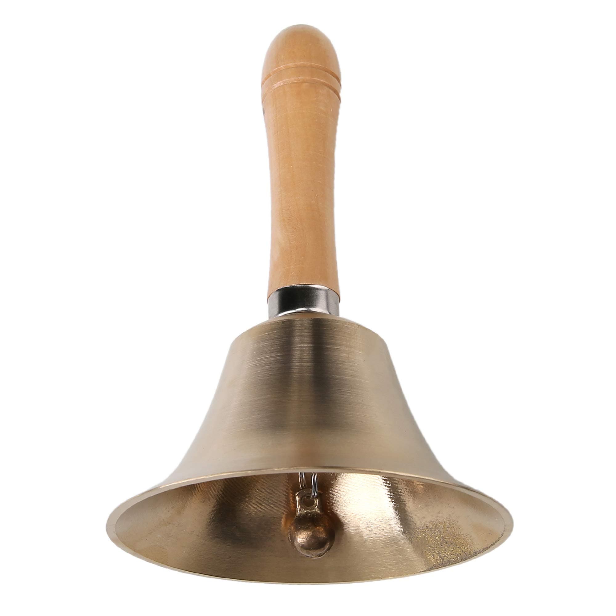 TDOCK Super Loud Solid Brass Hand Call Bell