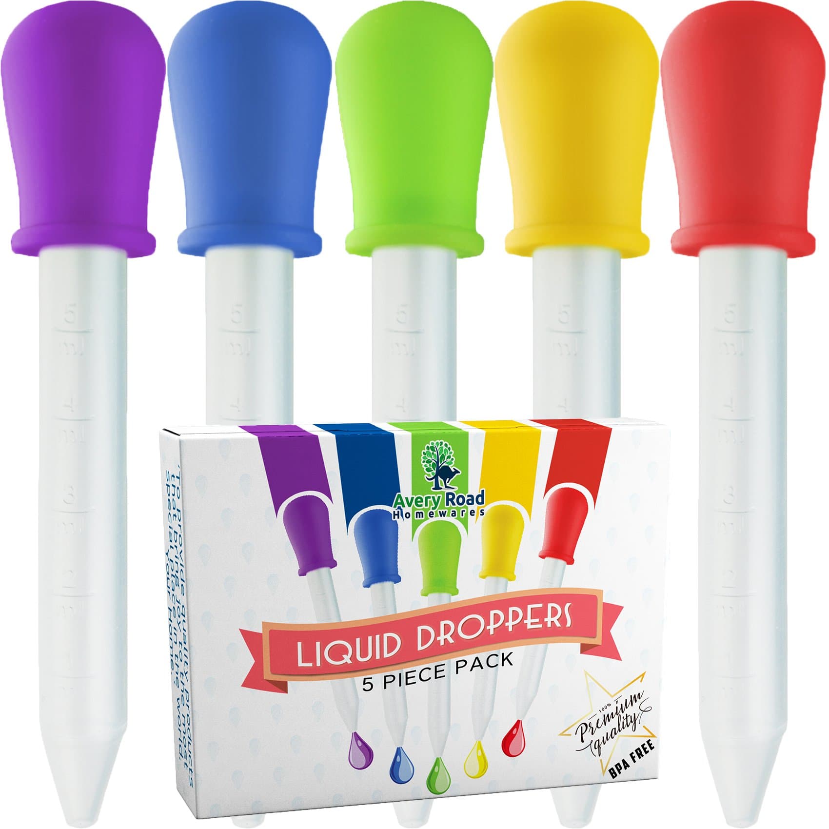 5 pack droppers 5ml