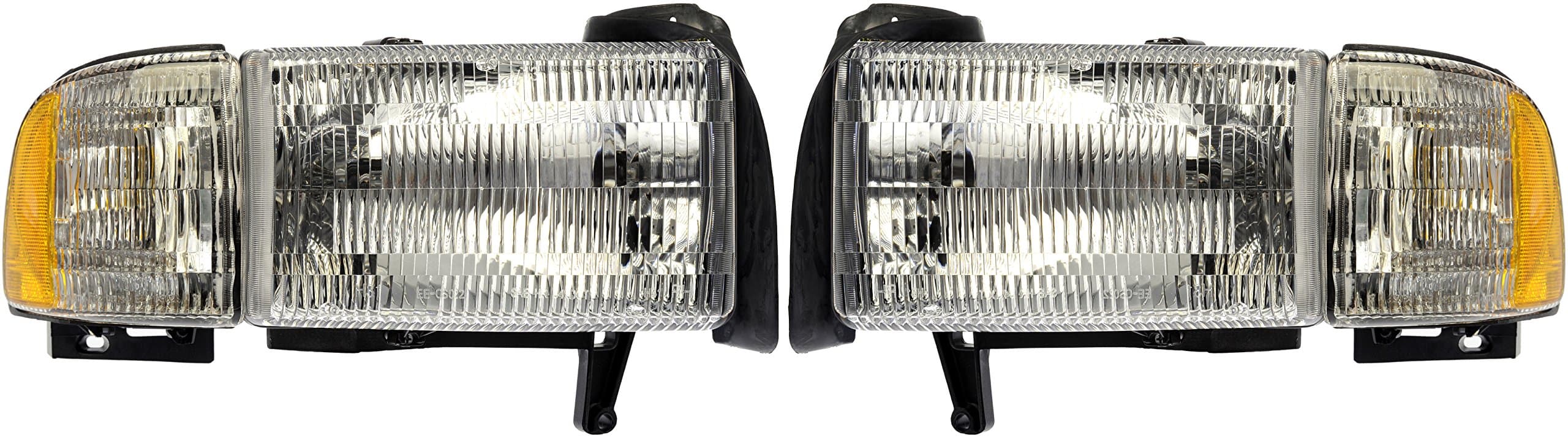 Dorman 1590121 Headlight Assembly Compatible with Select Dodge Models, 2 Pack