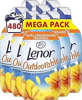 Lenor Outdoorable Fabric Conditioner Summer Breeze 60 Washes - Ultra Concentrated - 100% Recycled Bottle
