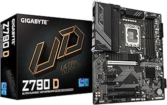 Z790 D Motherboard - Supports Intel Core 14th Gen CPUs, 12+1+1 Phases Digital VRM, up to 7600MHz DDR5 (OC), 3xPCIe 4.0 M.2, 2.5GbE LAN, USB 3.2 Gen 2