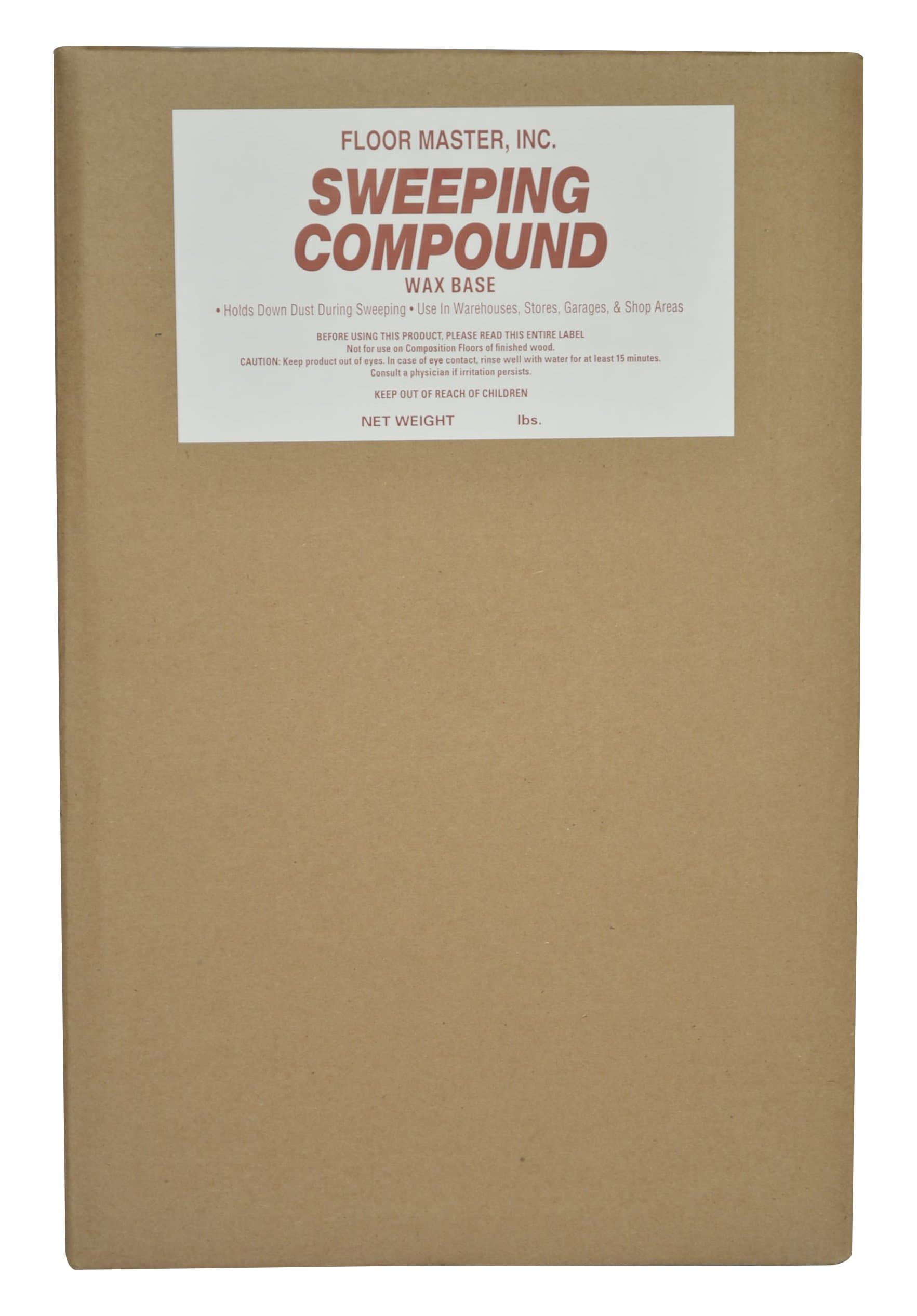 Floor Master 50# Wax Base Sweeping Compound