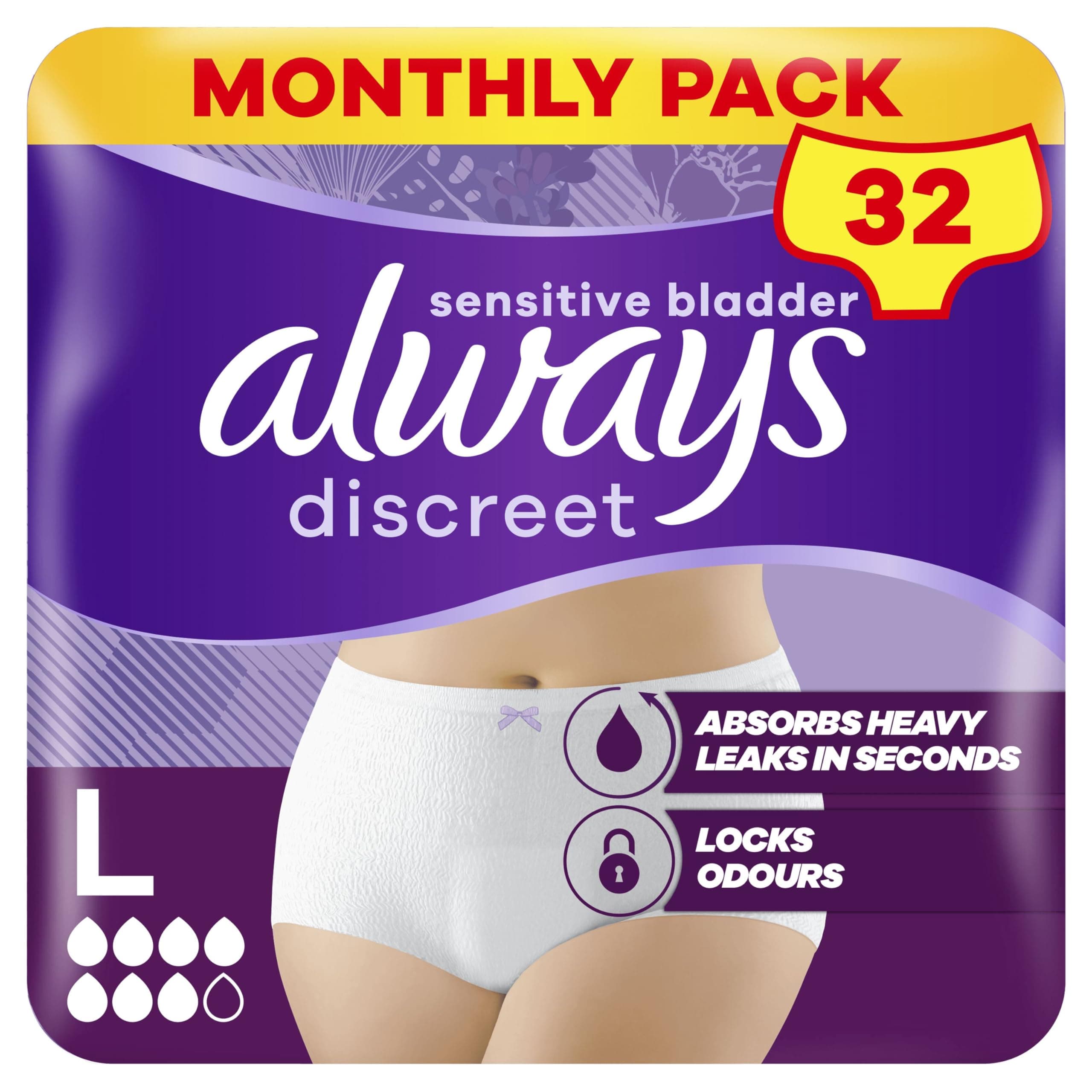 Always Discreet Incontinence Pants Normal