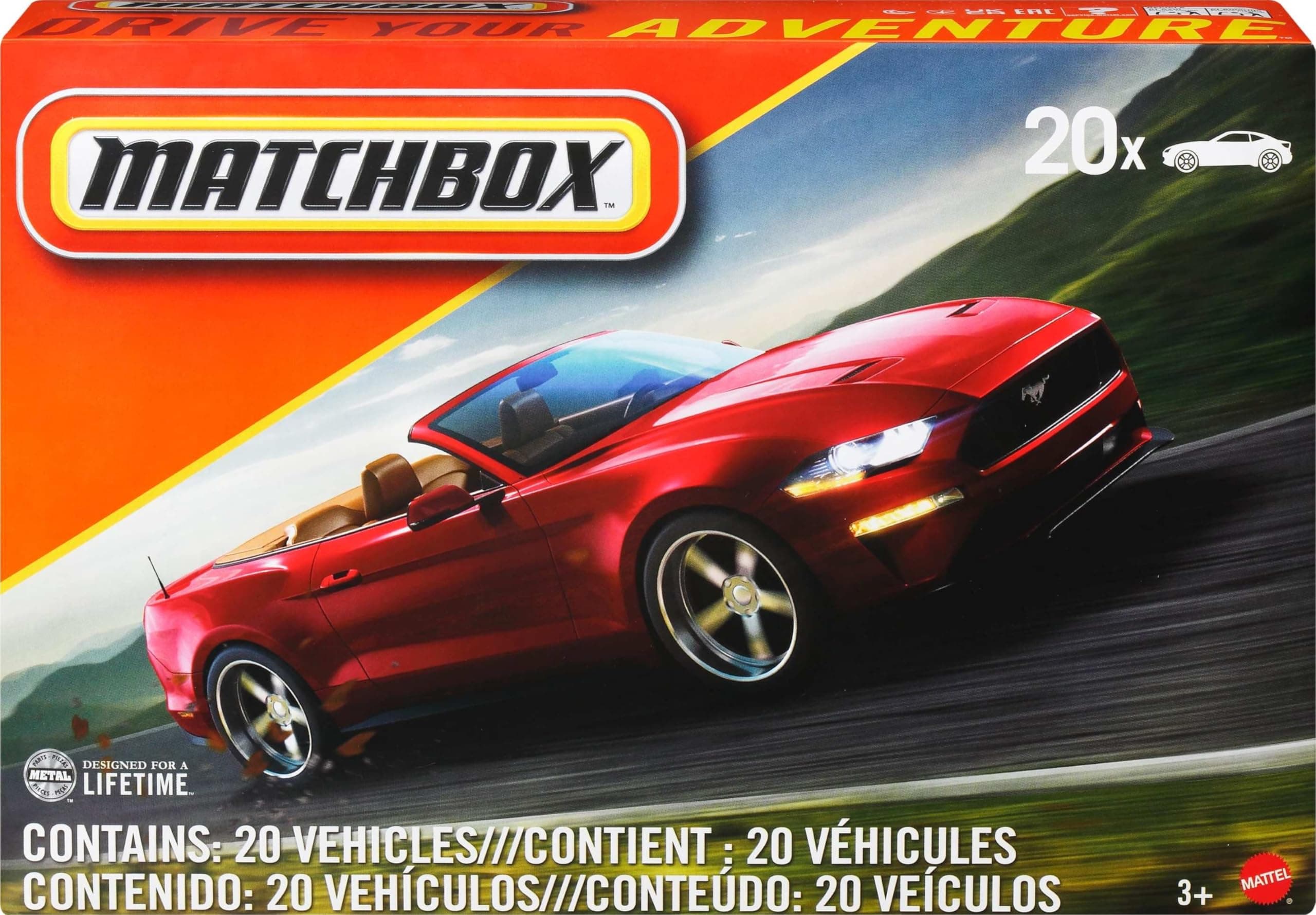 Adventure 20 Car Pack, Multi