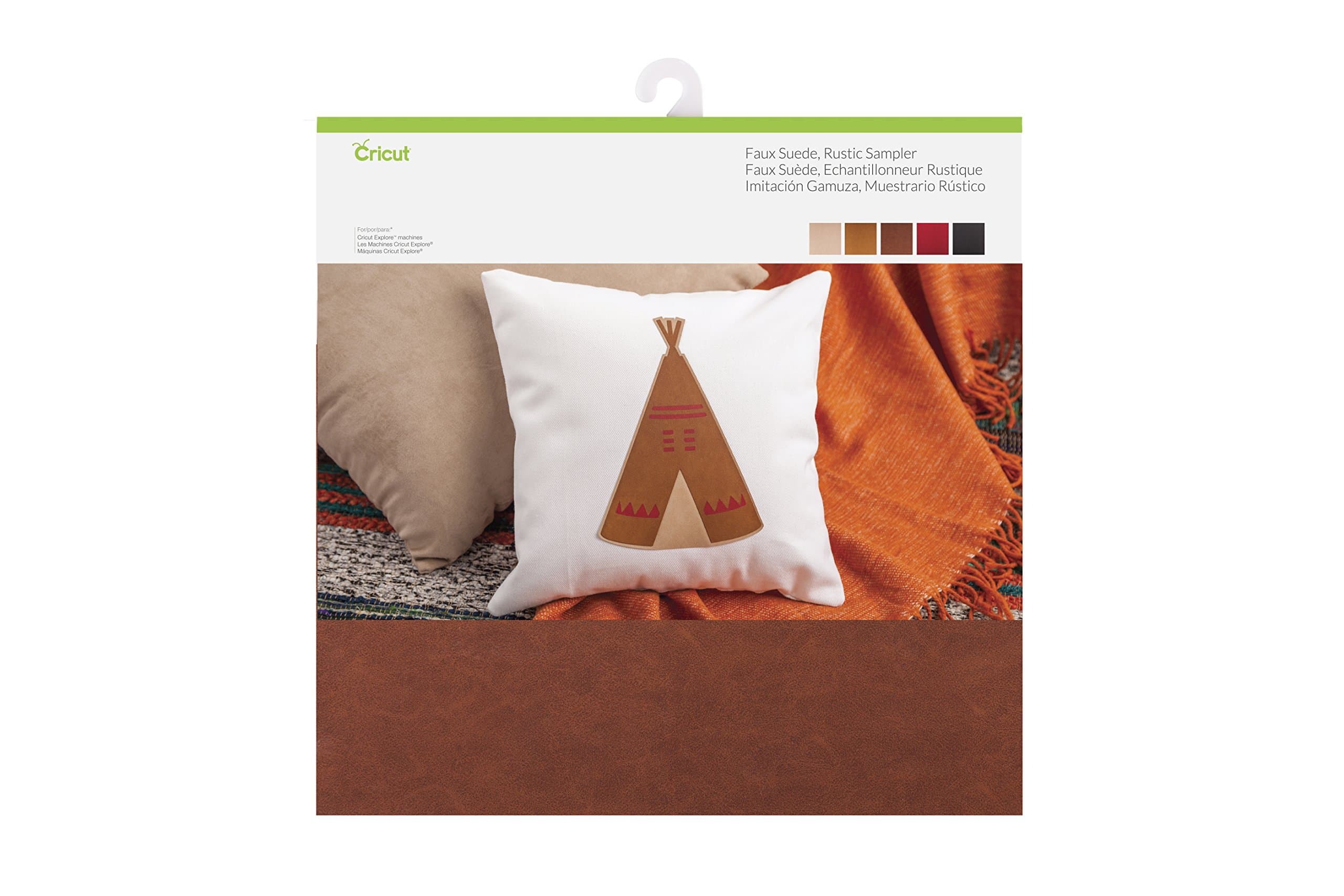 Faux Suede Sampler, Rustic 12x12