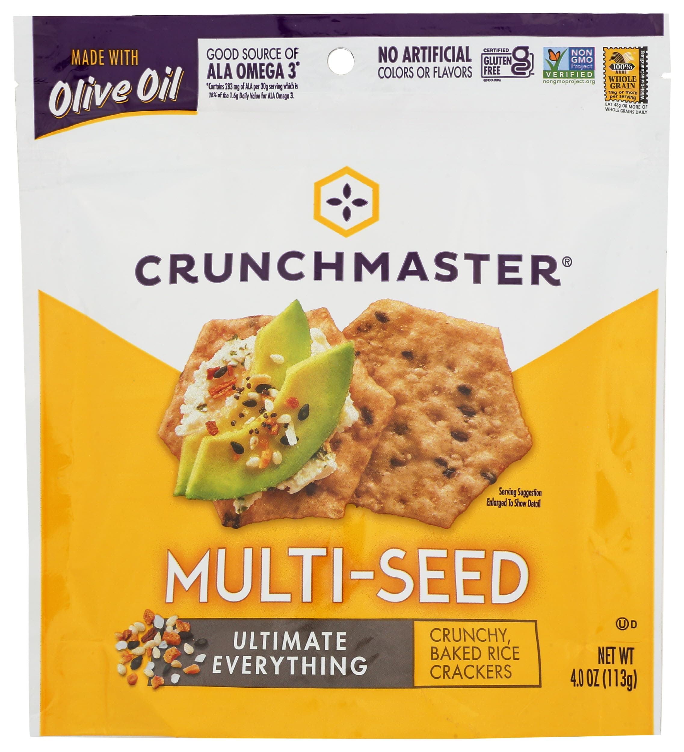 Multi-Seed Crackers, Ultimate Everything, 4 Oz
