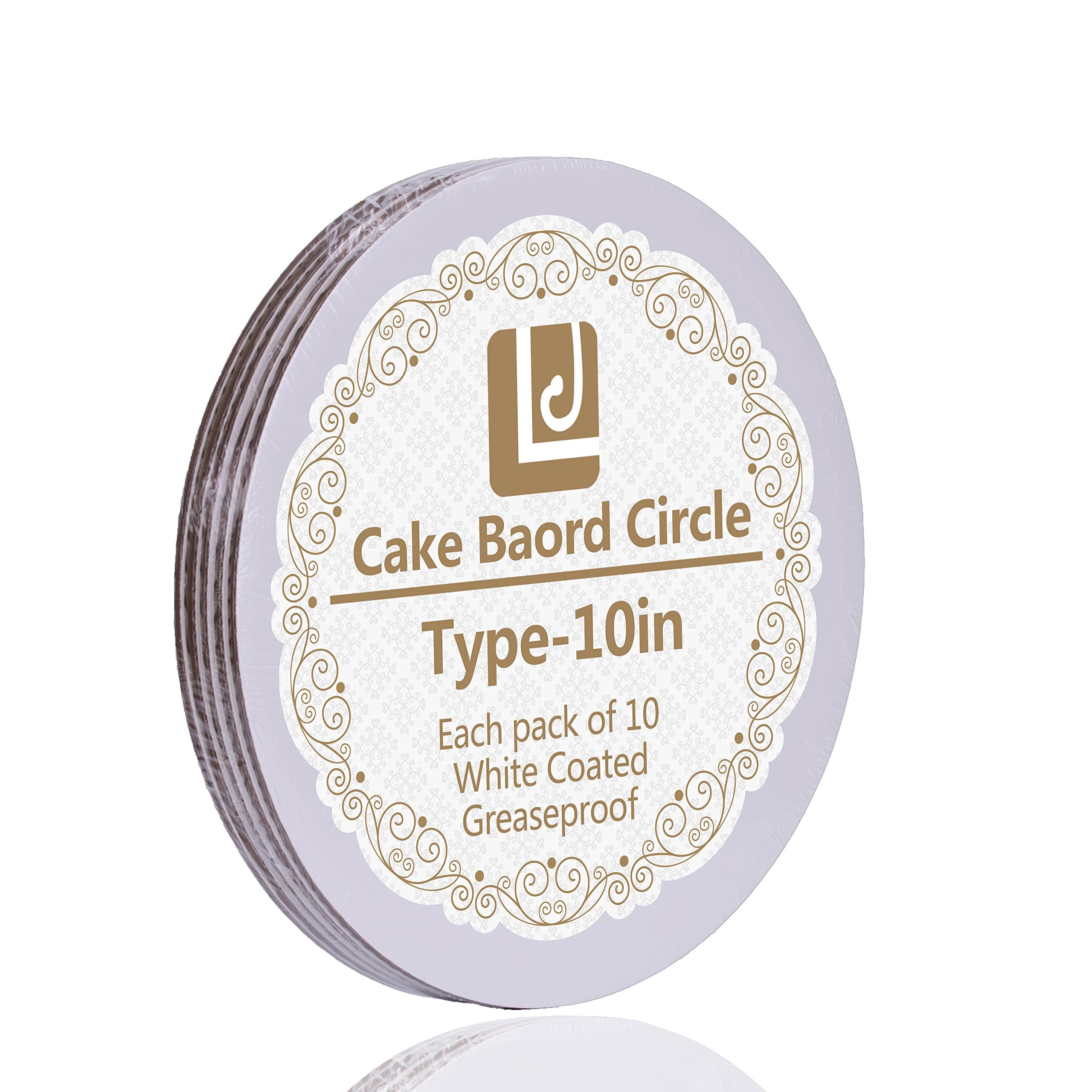 10-Inch Cake Circle, 10-Pack