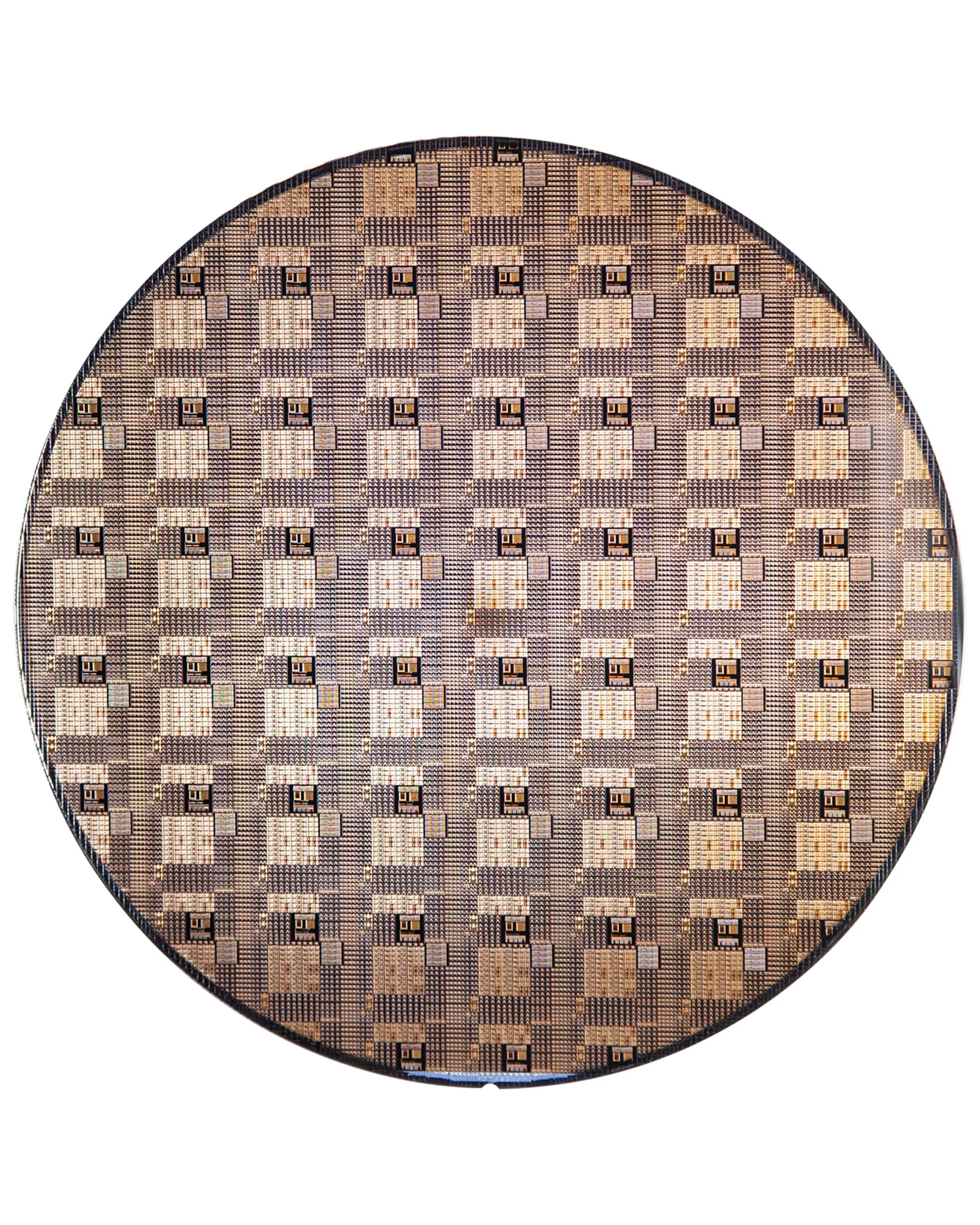 Silicon Wafer CPU Integrated Circuit