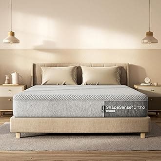 ShapeSense Orthopedic Classic Memory Foam Mattress | 10 Years Warranty | Mattress King Bed, 10-Inch Bed Mattress, King Size (78x78x10 Inches, Medium Firm)